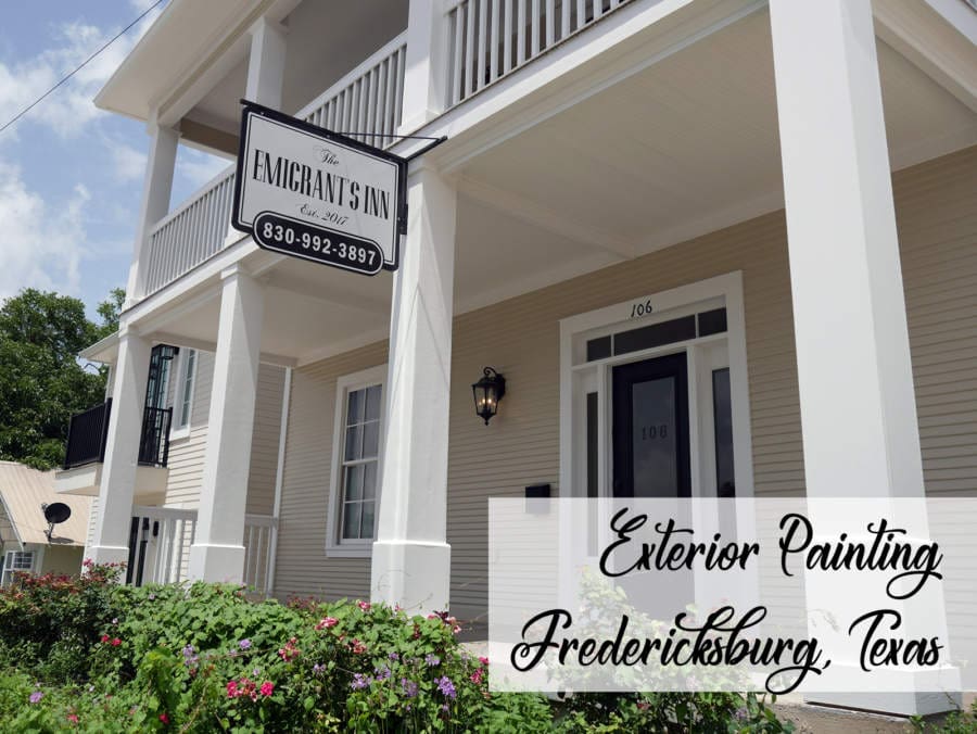 Exterior Painting in Fredericksburg, TX