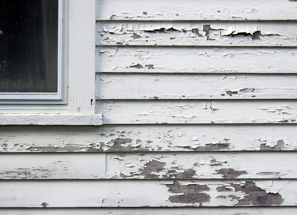 how to fix peeling paint on exterior wood trim