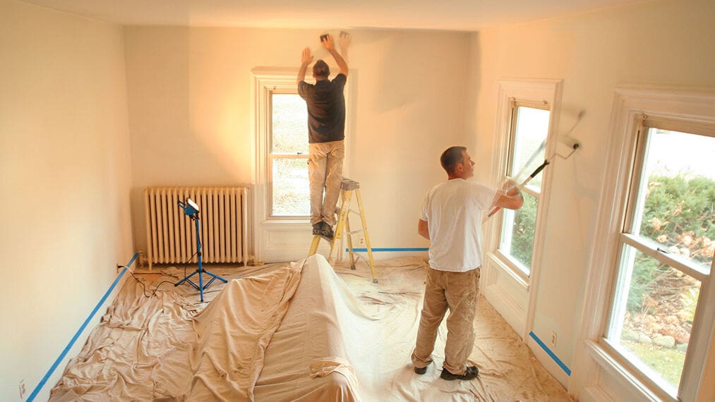 how to prepare your house for painters